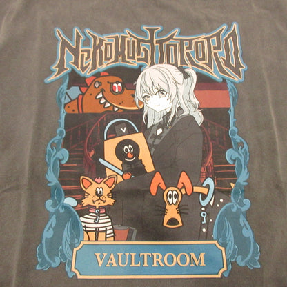 【中古】 VR×TORORO TEE 半袖Ｔシャツ チャコールグレー サイズ：L