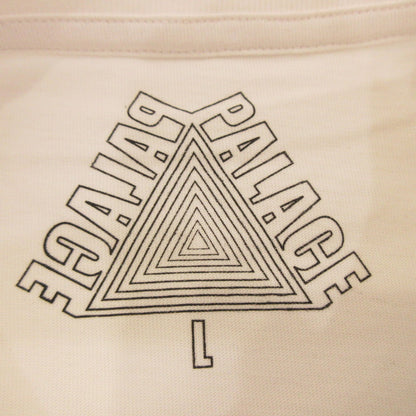 【中古】PALACE SKATEBOARDS | パレススケートボード PALMATION T-SHIRT 半袖Ｔシャツ P29TS017 ホワイト サイズ：L