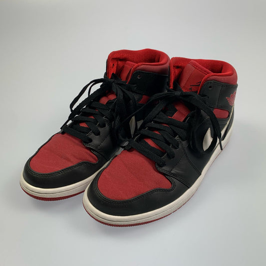 【中古】NIKE | ナイキ AIR JORDAN 1 MID スニーカー 554724-020 2014S/S サイズ:26.5cm レッド 26.5cm