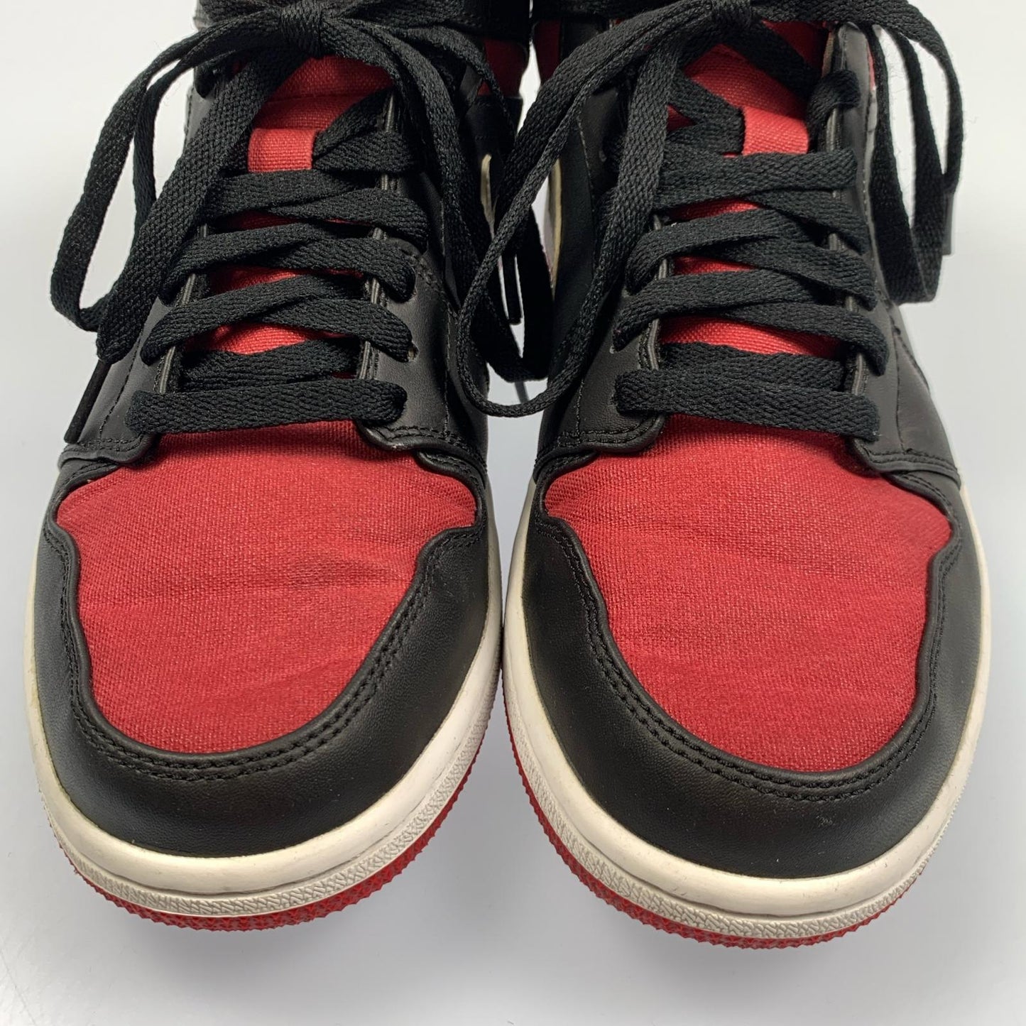 【中古】NIKE | ナイキ AIR JORDAN 1 MID スニーカー 554724-020 2014S/S サイズ:26.5cm レッド 26.5cm