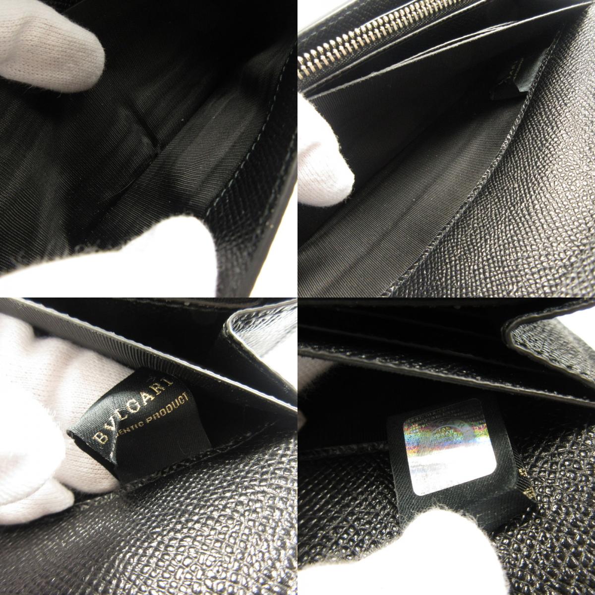【中古】BVLGARI | ブルガリ クリップラージウォレット 長財布 289381