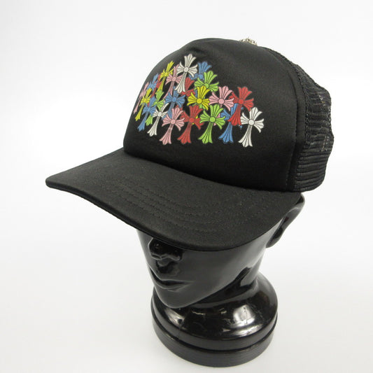 【中古】CHROME HEARTS | クロムハーツ MLTCOL CEM CRS Trucker Cap キャップ ｻｲｽﾞ:ONE 国内正規品 ブラック