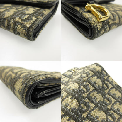【中古】Christian Dior | クリスチャンディオール Saddle Lotus 三つ折り財布 S5652CTZQ_M928