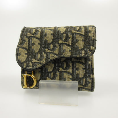 【中古】Christian Dior | クリスチャンディオール Saddle Lotus 三つ折り財布 S5652CTZQ_M928