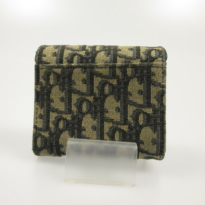 【中古】Christian Dior | クリスチャンディオール Saddle Lotus 三つ折り財布 S5652CTZQ_M928