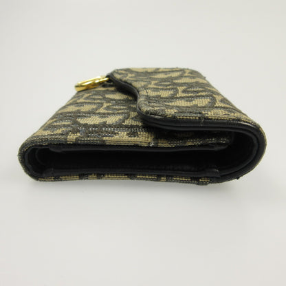 【中古】Christian Dior | クリスチャンディオール Saddle Lotus 三つ折り財布 S5652CTZQ_M928