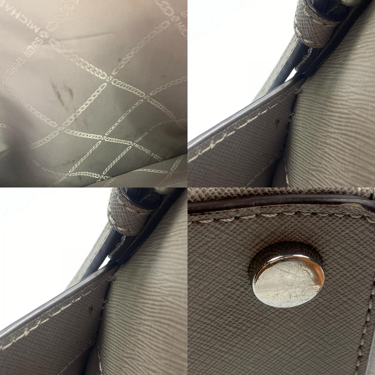 【中古】Michael Kors | マイケルコース VOYAGER LG EW TZ TOTE トートバッグ 30T9SV6T9L グレー