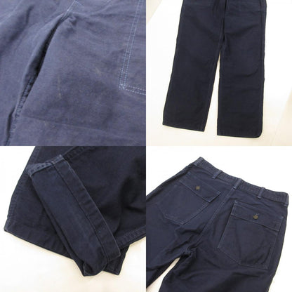 【中古】DUBBLEWORKS | ダブルワークス パンツ 13スターボタン ネイビー サイズ：32