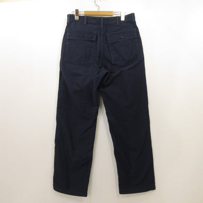 【中古】DUBBLEWORKS | ダブルワークス パンツ 13スターボタン ネイビー サイズ：32