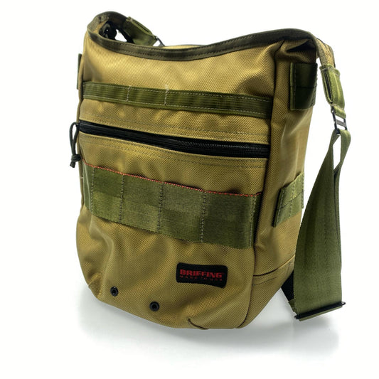 【中古】BRIEFING | ブリーフィング DAY TRIPPER ショルダーバッグ BRF105219 レンジャーグリーン カーキグリーン