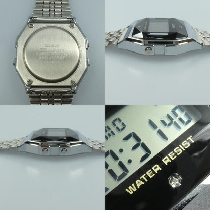 【中古】CASIO | カシオ 腕時計 A159WAD-1D シルバー