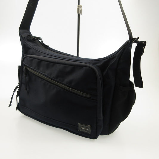 【中古】PORTER | ポーター FRONT ショルダーバッグ 687-17027 ネイビー