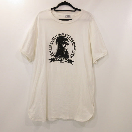 【中古】HYSTERIC GLAMOUR | ヒステリックグラマー HYS LADIES CLUB ワンピース ワンピース 01201CO06 ホワイト