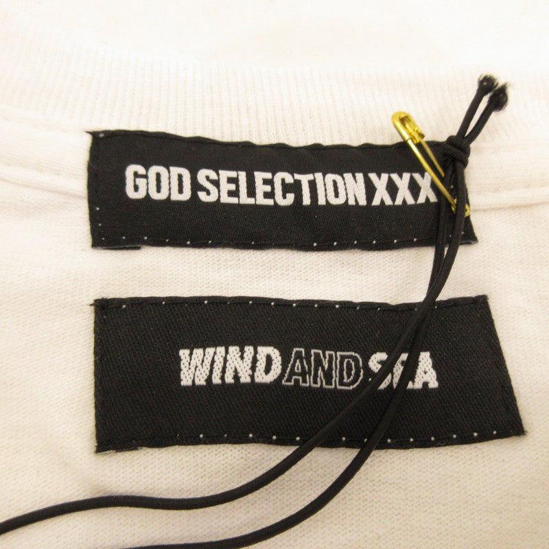 【中古】WIND AND SEA | ウィンダンシーウインダンシー (monogram) T-SHIRT 半袖Ｔシャツ WDS-XXX-05 ホワイト サイズ：L
