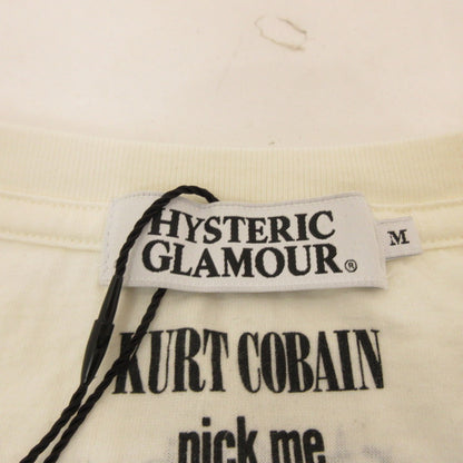 【中古】HYSTERIC GLAMOUR | ヒステリックグラマー KURT COBAIN 半袖Ｔシャツ 0211CT10 ホワイト サイズ：M