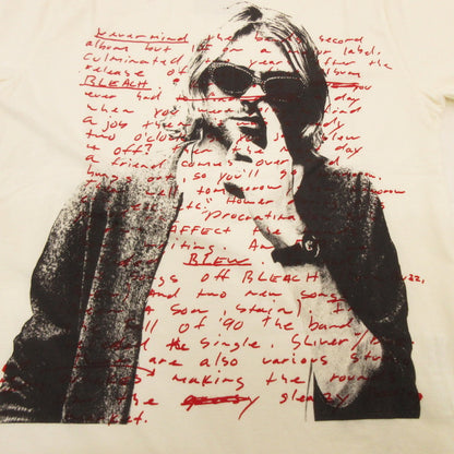 【中古】HYSTERIC GLAMOUR | ヒステリックグラマー KURT COBAIN 半袖Ｔシャツ 0211CT10 ホワイト サイズ：M