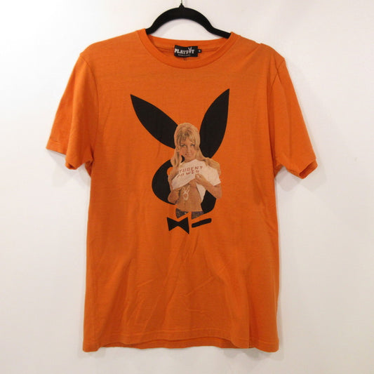 【中古】HYSTERIC GLAMOUR | ヒステリックグラマー SEPTEMBER 69 半袖Ｔシャツ 1242CT02 オレンジ サイズ：M