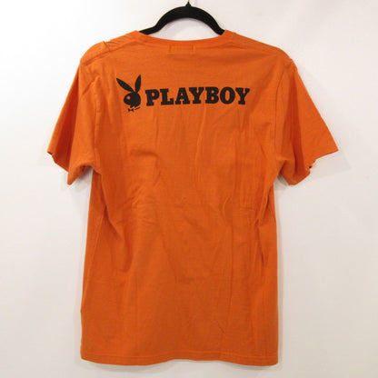 【中古】HYSTERIC GLAMOUR | ヒステリックグラマー SEPTEMBER 69 半袖Ｔシャツ 1242CT02 オレンジ サイズ：M