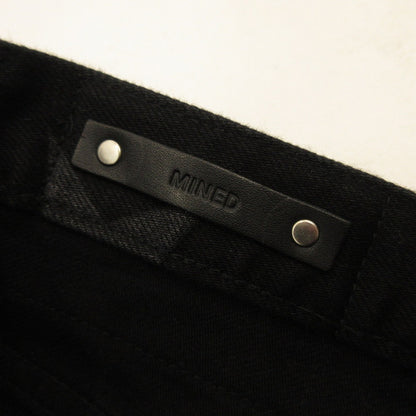 【中古】TAKAHIRO MIYASHITA TheSoloist. | タカヒロミヤシタソザソロイスト star patterned stretch slim tapered 6 pocket jean デニムパンツ SMD.0002 ブラック サイズ：34