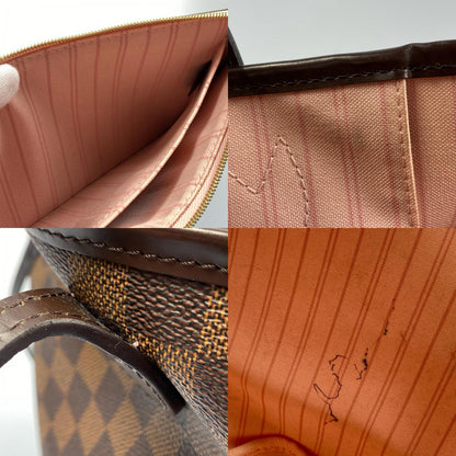 【中古】LOUIS VUITTON | ルイ・ヴィトン ネヴァーフルMM トートバッグ N41603 ダミエ MS1129 ローズバレリーヌ