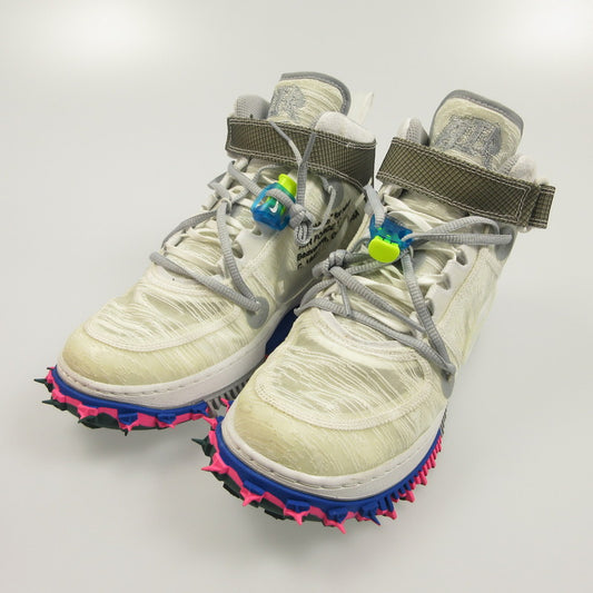 【中古】NIKE | ナイキ AIR FORCE 1 MID SP スニーカー DO6290-100 Off-White　2022S/S ホワイト 27cm