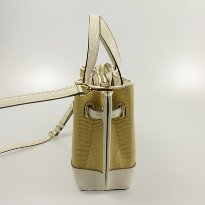 【中古】Michael Kors | マイケルコース EMILIA サッチェルスモール その他バッグ 35T2GU5S1W 2022S/S ベージュ