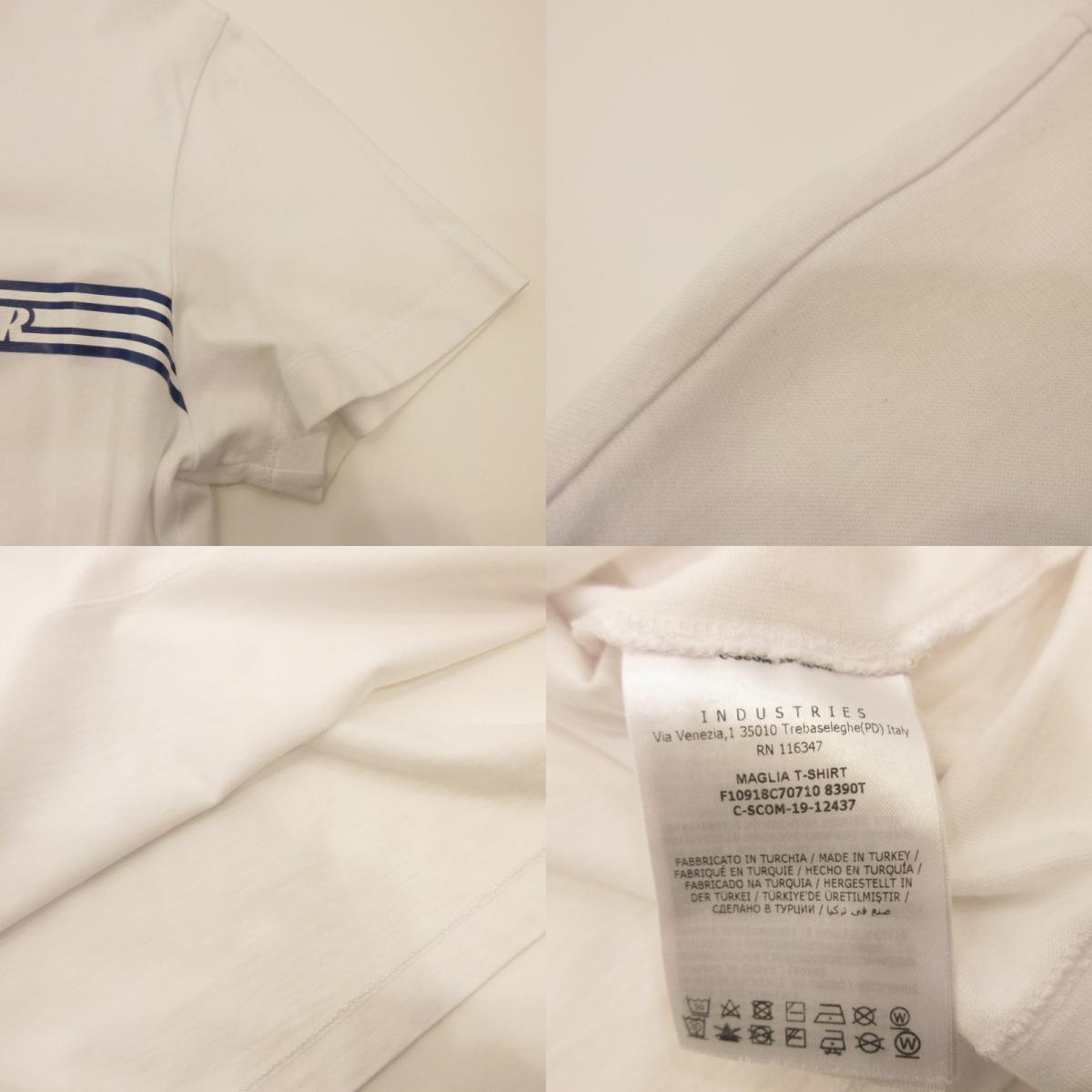 MONCLER | Moncler Short-Sleeved T-Shirt F10918C70710 Authentic Domestic Product White Size: M
