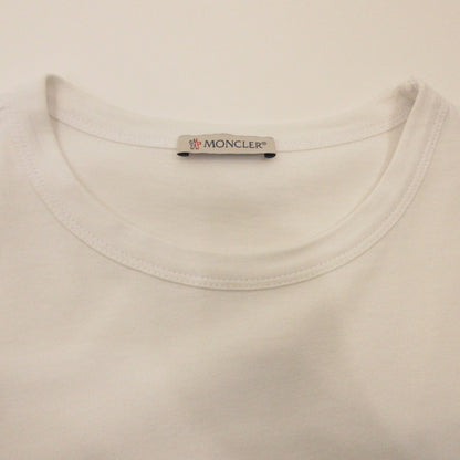 MONCLER | Moncler Short-Sleeved T-Shirt F10918C70710 Authentic Domestic Product White Size: M