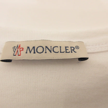 MONCLER | Moncler Short-Sleeved T-Shirt F10918C70710 Authentic Domestic Product White Size: M