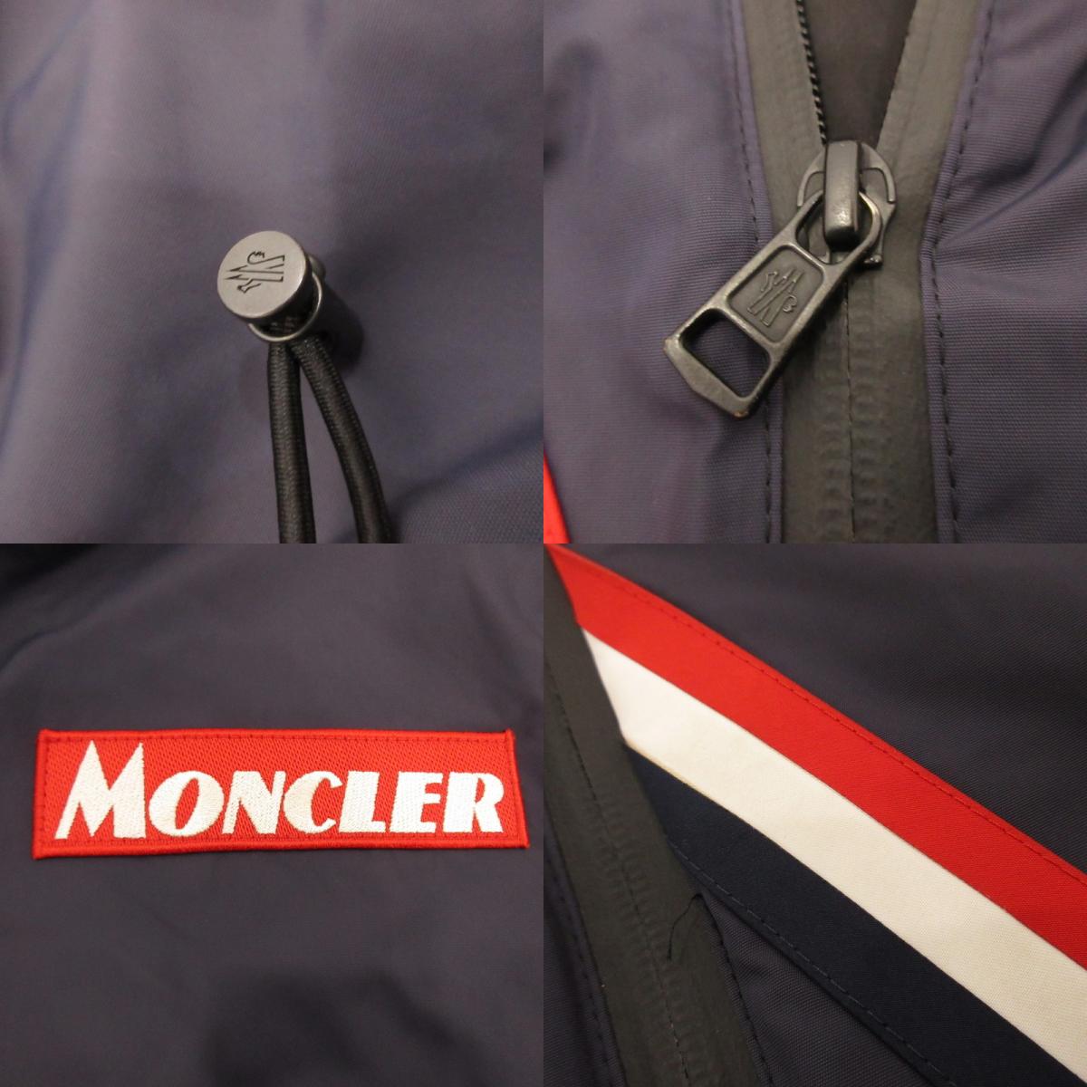 【中古】MONCLER | モンクレール TRAKEHNER ナイロンジャケット E20914113785 国内正規品 ネイビー サイズ：1