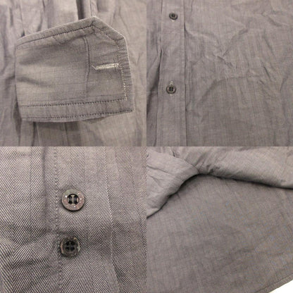 【中古】GUCCI | グッチ 長袖シャツ 20726-23178 国内正規品 グレー サイズ：40
