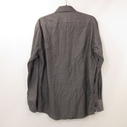 【中古】GUCCI | グッチ 長袖シャツ 20726-23178 国内正規品 グレー サイズ：40