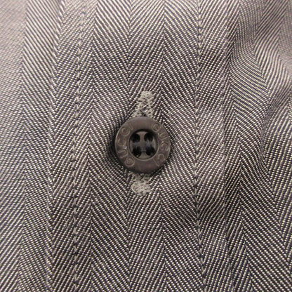 【中古】GUCCI | グッチ 長袖シャツ 20726-23178 国内正規品 グレー サイズ：40