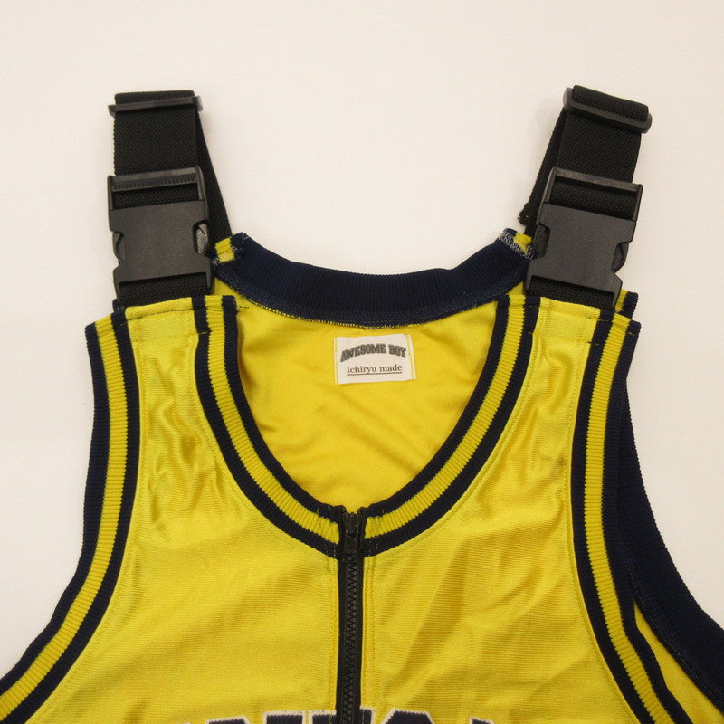 REMAKE BASKETBALL VEST Yellow Vest
