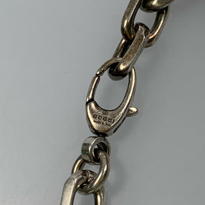 【中古】GUCCI | グッチ インターロッキングチェーン ブレスレット 620798