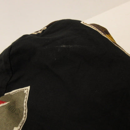 [Used] Short-sleeved Shirt P011JFB05 Black Size: L