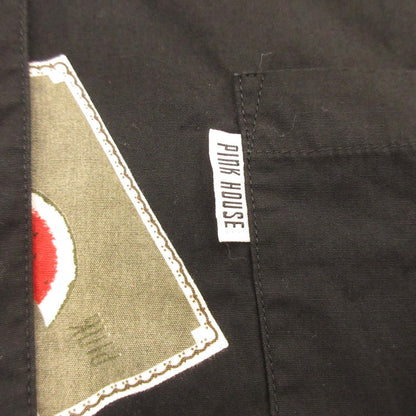 [Used] Short-sleeved Shirt P011JFB05 Black Size: L