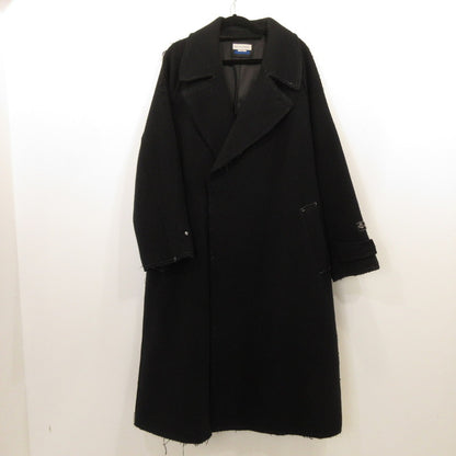 【中古】MAISON SPECIAL | メゾンスペシャル ウールカットオフステッチダブルオーバーコート その他アウター 11222161203 ｻｲｽﾞ:0 ブラック