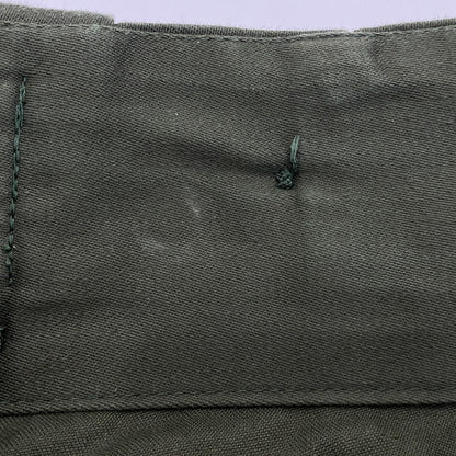 【中古】MILITARY衣料 | ミリタリーイリョウ M-64 カーゴパンツ ベルギー軍 SEYNTEX社 1982年製 オリーブ