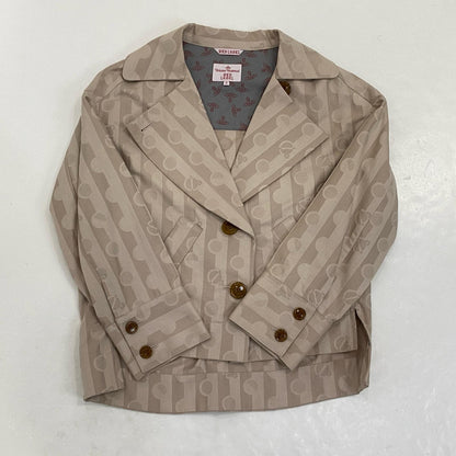 【中古】Vivienne Westwood Red Label | ヴィヴィアンウエストウッド レッドレーベル 変形ジャケット/変形タイトスカート セットアップ サイズ:上:2/下:1 ベージュ