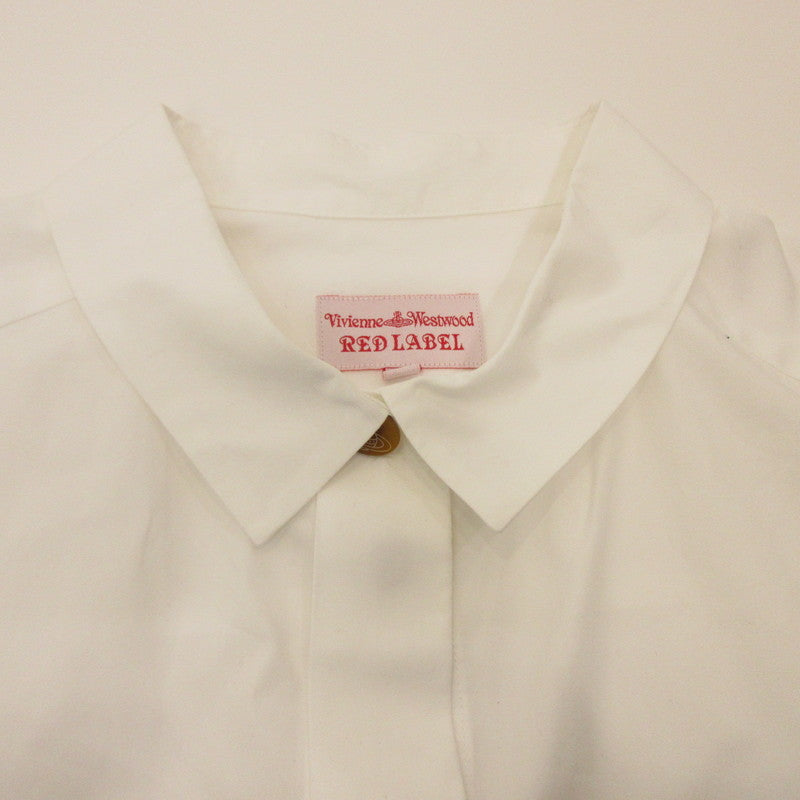 Vivienne Westwood Red Label | Vivienne Westwood Red Label Short Sleeve Shirt 17-12-892001 White Size: 2