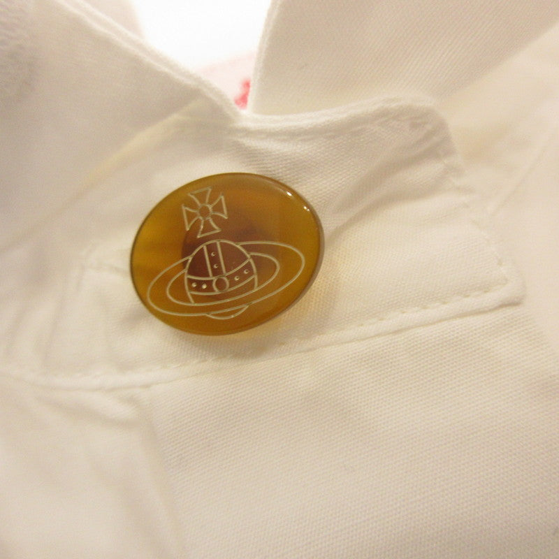 Vivienne Westwood Red Label | Vivienne Westwood Red Label Short Sleeve Shirt 17-12-892001 White Size: 2