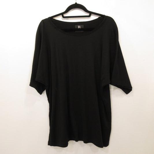 【中古】Yohji Yamamoto | ヨウジヤマモト 半袖Ｔシャツ NW-T59-078 ブラック サイズ：2