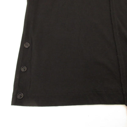 【中古】Yohji Yamamoto | ヨウジヤマモト リヨセル綿天竺 RE ナナメハギTシャツ 半袖Ｔシャツ HH-T56-570 ブラック サイズ：3