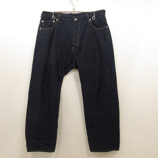 【中古】Ordinary fits | オーディナリーフィッツ デニムパンツ セルビッチ ネイビー サイズ：34