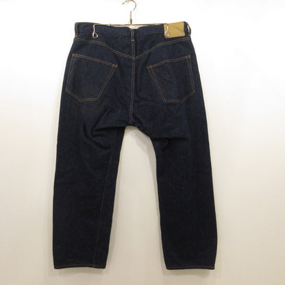 【中古】Ordinary fits | オーディナリーフィッツ デニムパンツ セルビッチ ネイビー サイズ：34