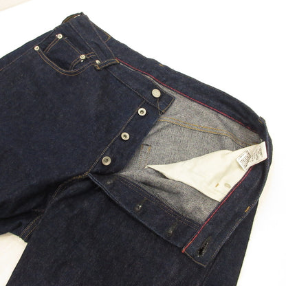【中古】Ordinary fits | オーディナリーフィッツ デニムパンツ セルビッチ ネイビー サイズ：34