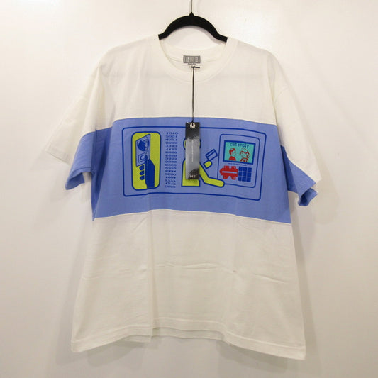 【中古】C.E | シーイー CART EMPTY BIG T 半袖Ｔシャツ CES15T18 ホワイト サイズ：L