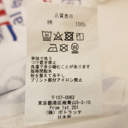【中古】C.E | シーイー INDIVIDUALISM BIG T 半袖Ｔシャツ ホワイト サイズ：L