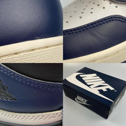 【中古】NIKE | ナイキ AIR JORDAN 1 RETRO HIGH OG スニーカー DZ5485-401 2024A/W 27.5cm ネイビー 27.5cm